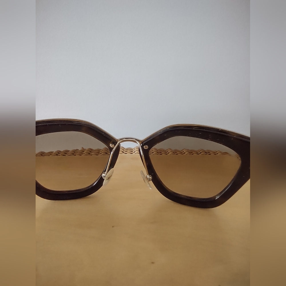 Prada Tortoise Cat Eye Sunglasses - Picture 8 of 10
